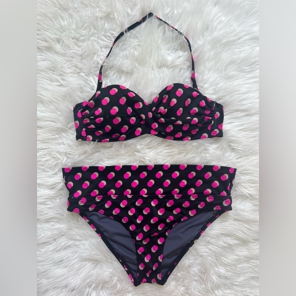 Victoria's Secret Polka Dot Barbiecore Bikini 34B